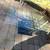 Amazing vintage modernist glass & chrome moving coffee table A21 5 thumbnail