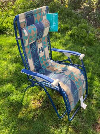 Lafuma multiposition outdoor patio yard reclining chair zero gravity 1