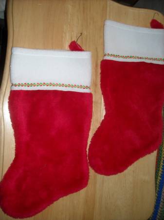 Two Christmas Stockings from Frankenmuth 1