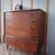 Mid century walnut wood highboy Dresser, delivery 4 thumbnail