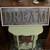 Pier One farmhouse rustic “dream” sign 1 thumbnail