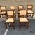 Set of 6 antique dining chairs 1 thumbnail