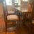 Solid wood table and 6 chairs 2 thumbnail