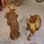 Vintage Chalkware Charging Bull/Matador Figurines 2 thumbnail