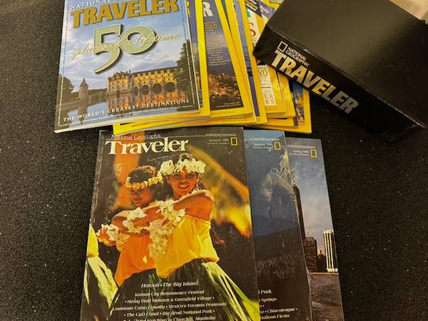 Complete National Geographic Traveler Magazine Collection 1