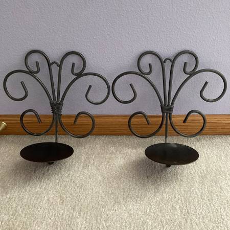 2 Candle Sconces, New 1