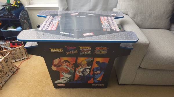 Arcade1up Marvel Vs Capcom Gaming Table 2 Player 1