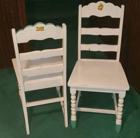antique Vintage Wooden chairs 1