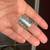 Big Sterling Silver Ring (Size 7) with beautiful Design 6 thumbnail