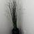 IKEA Ribbed Black Floor Vase 22.5”Tall(52” with Faux Grass)moving sale 3 thumbnail