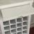 **28-Bottle White Freestanding Wine Rack with Storage Drawer and Pull 5 thumbnail