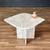 Vintage Italian Post Modern Carrara “Tear Drop” Side Table, c.1970’s 3 thumbnail