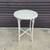 Antique Round Wicker Side Table. 2 thumbnail