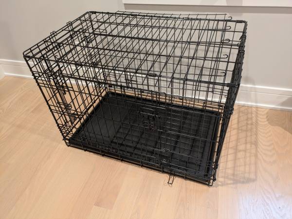 EveryYay 2-door folding dog crate (medium) 1
