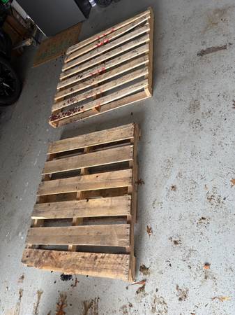 Two (2) Free Pallets - Easy Pick Up 1