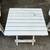 White Adirondack Chair and Table Set 3 thumbnail