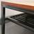 Beautiful, modern steel & wood coffee table 1 thumbnail