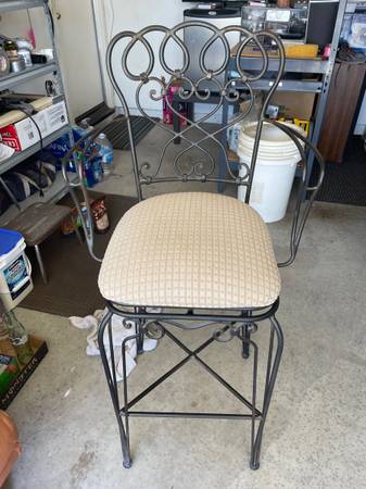 ANTIQUE BAR STOOL 1