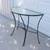 Glass and Iron sofa or entry table 3 thumbnail