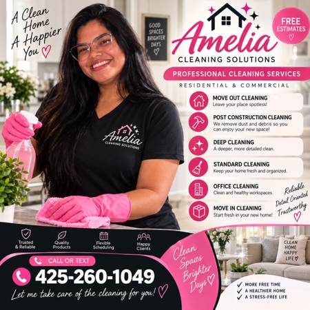 House cleaning profissional🇺🇸🧽🫧(Kirkland/Seattle +25mi) 1
