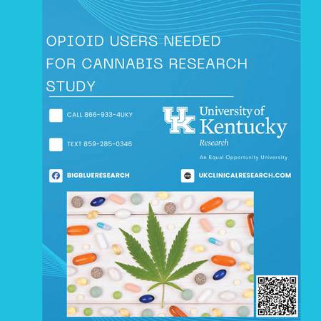 Opioid Users Needed for Cannabis Research Study 1