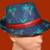 SUPER SALE, 4 HAND PAINTED HATS 2 thumbnail
