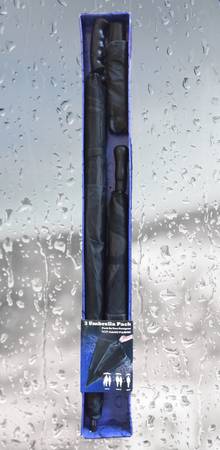 New 3 UMBRELLA PACK- Giant 68" , Handy 56" , Mini 42" 1