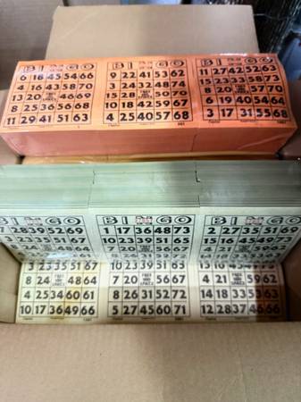 13 boxes Single Sheet Assorted Colors Paper Bingo Specials 1