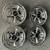 Golf cart wheels, tires and caps for sale 6 thumbnail
