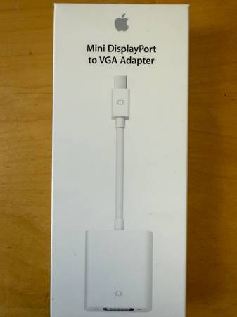 Apple Mini DisplayPort to VGA Adapter - NIB 1