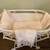 Vintage Wicker Bassinet on Rolling Stand w/ Accessories 2 thumbnail