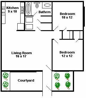 $1,345 / 2br - Beautiful 2 bedroom/1 Bath Apt  in Quiet Complex Close to UF (SW Gainesville)62972937151489123