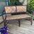 Vintage Curvey Bench/Garden Bench/Loveseat/Settee/Patio Bench 6 thumbnail