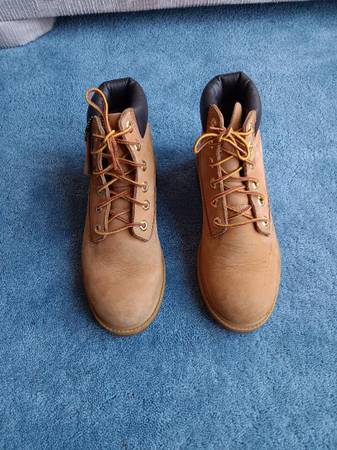 Used Timberland Ankle Boots Waterproof Youth Size 4.5M