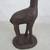 Giraffe Elongated Neck Brutalist Art Cast Iron Sculpture 17 1/2" Tall 8 thumbnail