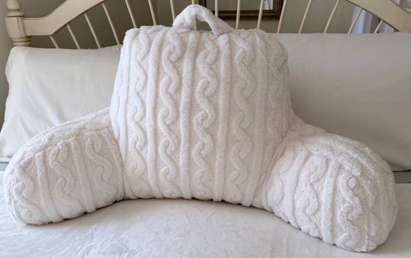 Large and Comfy Bed Backrest (Like New) 1