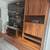 Vintage mid century rosewood laminate 3 piece wall unit 3 thumbnail