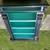 Custom Solid wood Bookcase or Display, Black with Turquoise interior 3 thumbnail