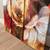 36x36 Three Piece canvas Art Red/Yellow/Brown/Beige Floral Art 10 thumbnail