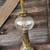 Vintage Stiffel Heavy Brass Lamp W/ Glass Oil Reservoir (works!) 2 thumbnail