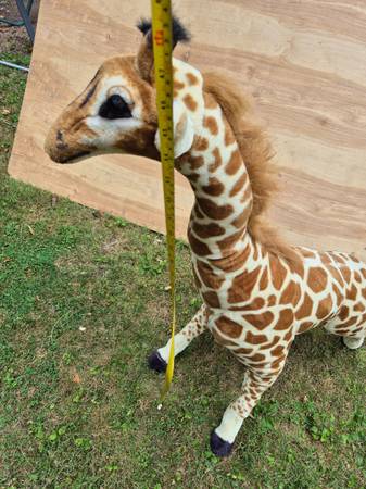 4' Jirafa de peluche, animal relleno, por Melissa and Dou - $50 (JORDAN)63437251413251121