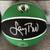 Signed Larry Bird green white and black Celtics basketball 1 thumbnail