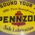 Pennzoil Two sided sign original1951 9 thumbnail