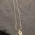 Estate Sterling Silver 30 Inch Snake Chain with Cute Heart Charm 2 thumbnail