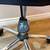Rolling Garage or Salon Stool Adjustable Height Swivel Chair Black 2 thumbnail