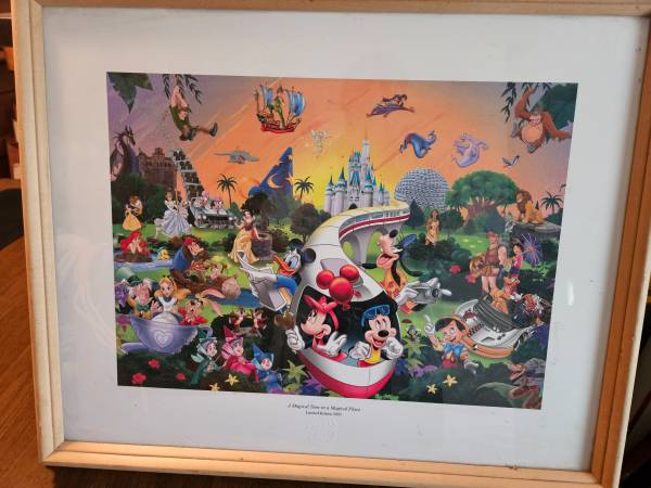 A Magical Time in a Magical Place framed print dated 2005 1
