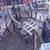 4 old heavy wrought iron patio chairs and table 4 thumbnail