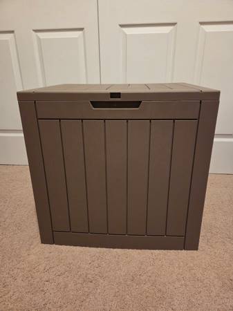 Patio storage box 1