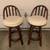 Vintage Kalp-Son Rattan Co. Elegant Mid-century Rattan Swivel Chairs 3 thumbnail