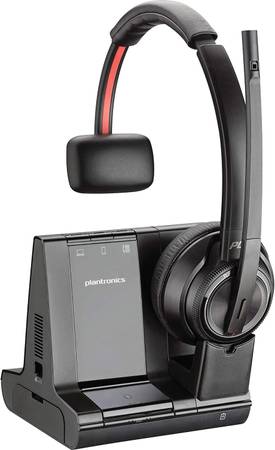 Plantronics Savi 8200b (3-in-1) Wireless Headset with Lifter 1